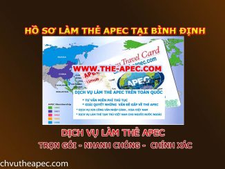 Hồ sơ làm thẻ Apec tại Bình Định